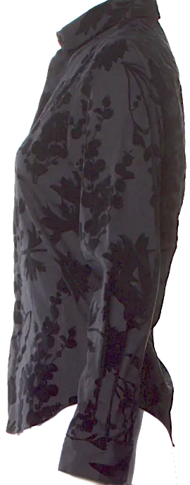 noir kei ninomiya (Comme des Garcons Japan) 2016 Collection Cotton Floral Print Button-Up Top