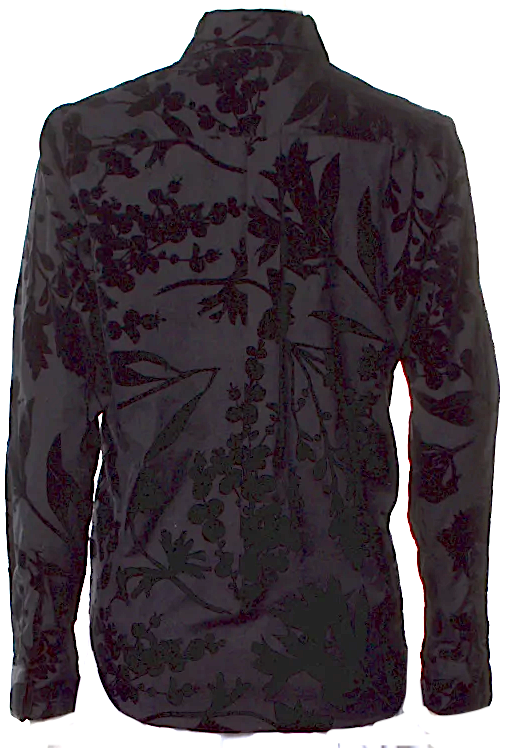 noir kei ninomiya (Comme des Garcons Japan) 2016 Collection Cotton Floral Print Button-Up Top