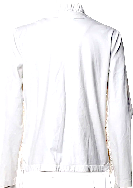 noir kei ninomiya (Comme des Garcons) Japan. White Cotton Blazer