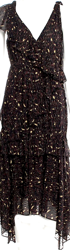 Ulla Johnson NY. Animal Print Long Dress