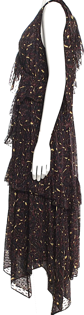 Ulla Johnson NY. Animal Print Long Dress