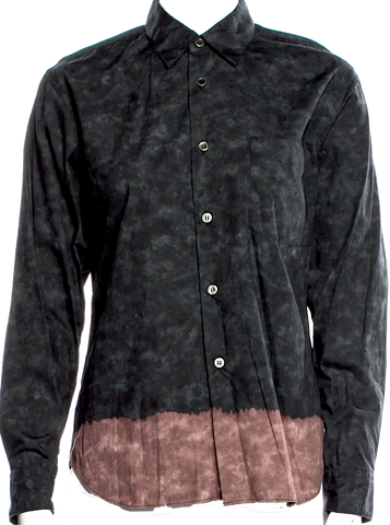 Comme des Garcons Japan. Black Wool/Silk Embellished Top Sheath Dress