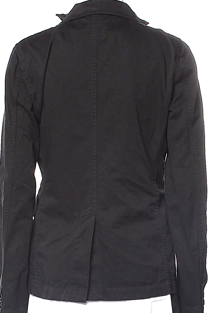 Comme des Garçons JAPAN. BLACK. Black Poly/Cotton Utility Jacket