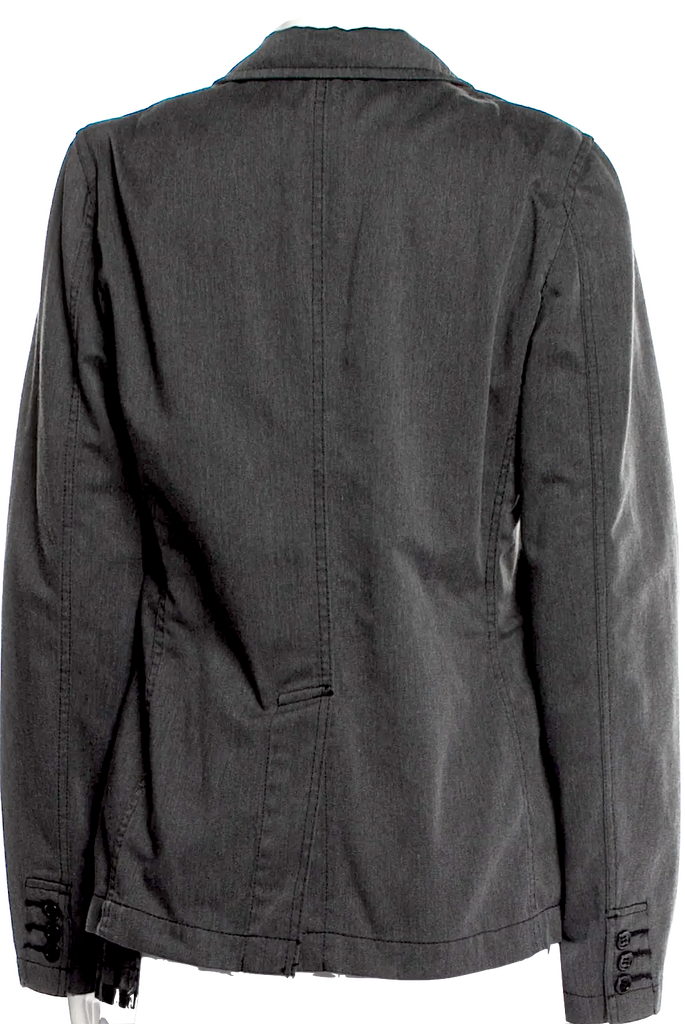 BLACK Comme des Garçons JAPAN. Grey Cotton/Poly Blazer