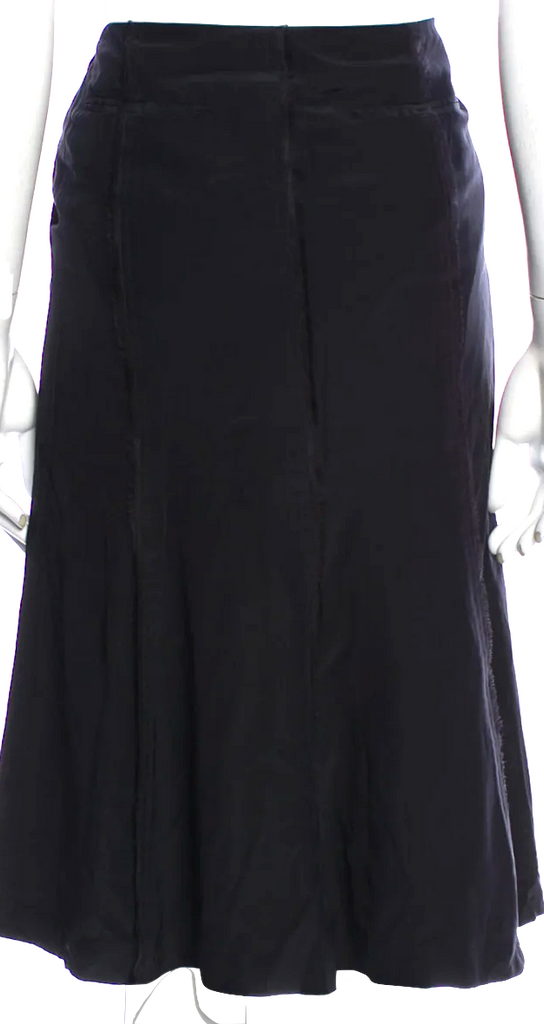 Yves Saint Laurent Rive Gauche Paris. Fall 2002 Collection by Tom Ford Silk Skirt.