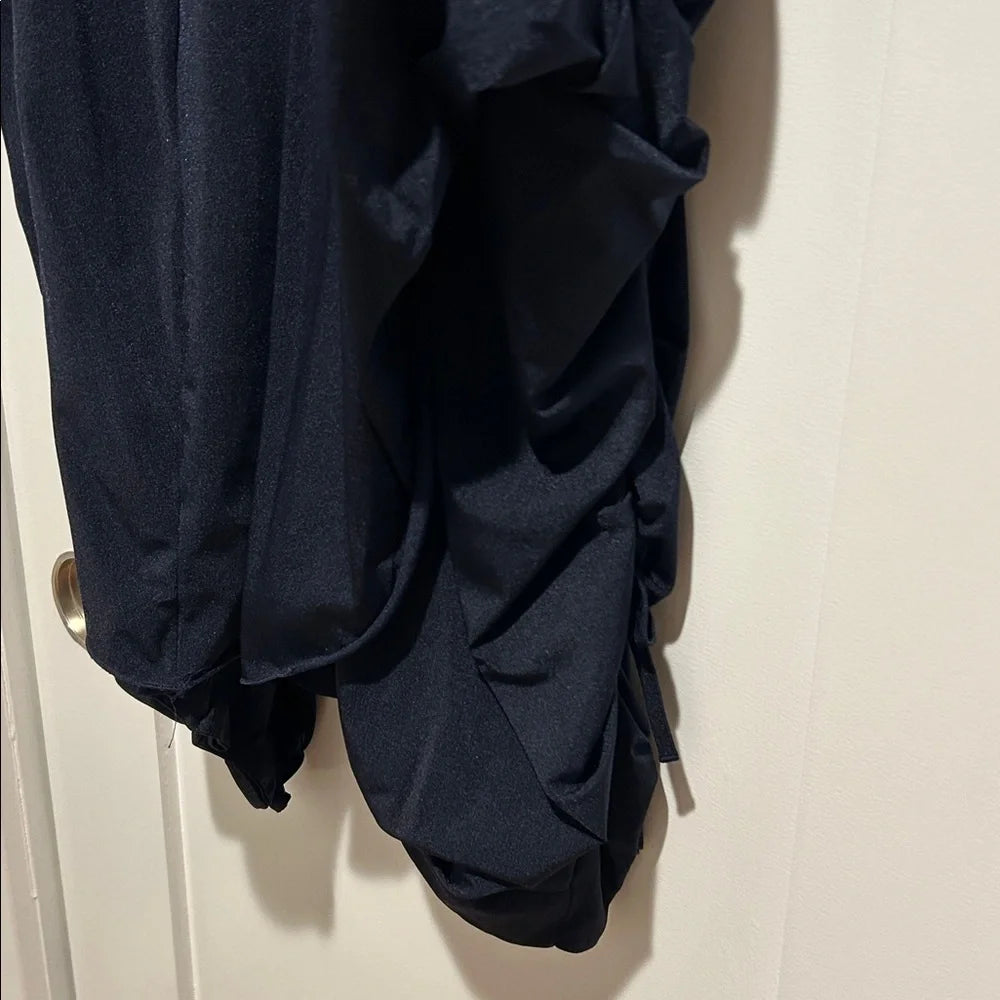 Marithe + Francois Girbaud. PARIS. Vintage Blue Balloon Hem Dress