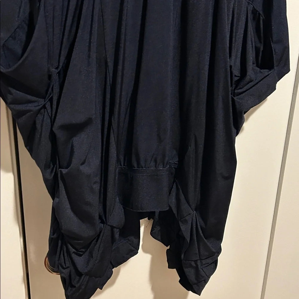 Marithe + Francois Girbaud. PARIS. Vintage Blue Balloon Hem Dress