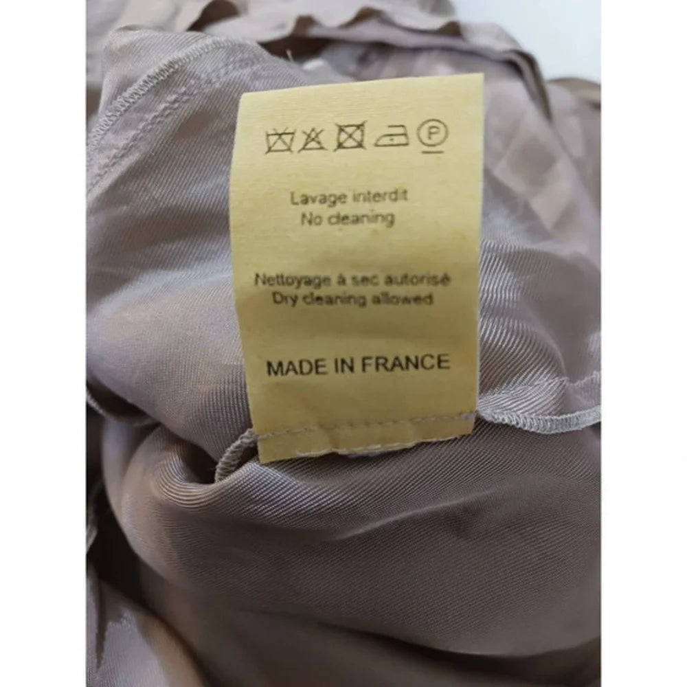 Nina Ricci Paris. Dusty Rose Pale Blush Pink Dress