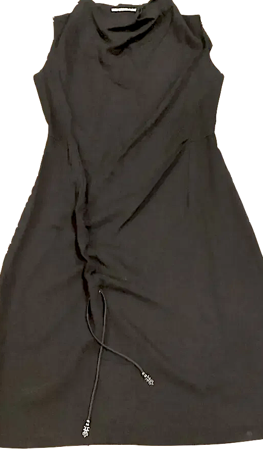 Marithe + Francois Girbaud PARIS. Rare vintage Y2K avante garde Ruched Dress