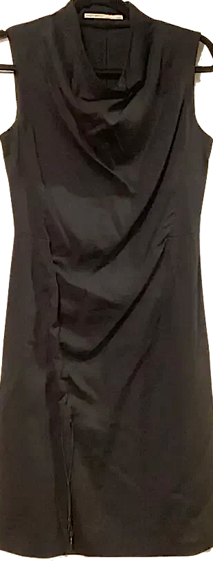 Marithe + Francois Girbaud PARIS. Rare vintage Y2K avante garde Ruched Dress