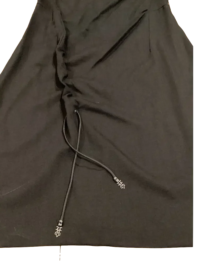 Marithe + Francois Girbaud PARIS. Rare vintage Y2K avante garde Ruched Dress