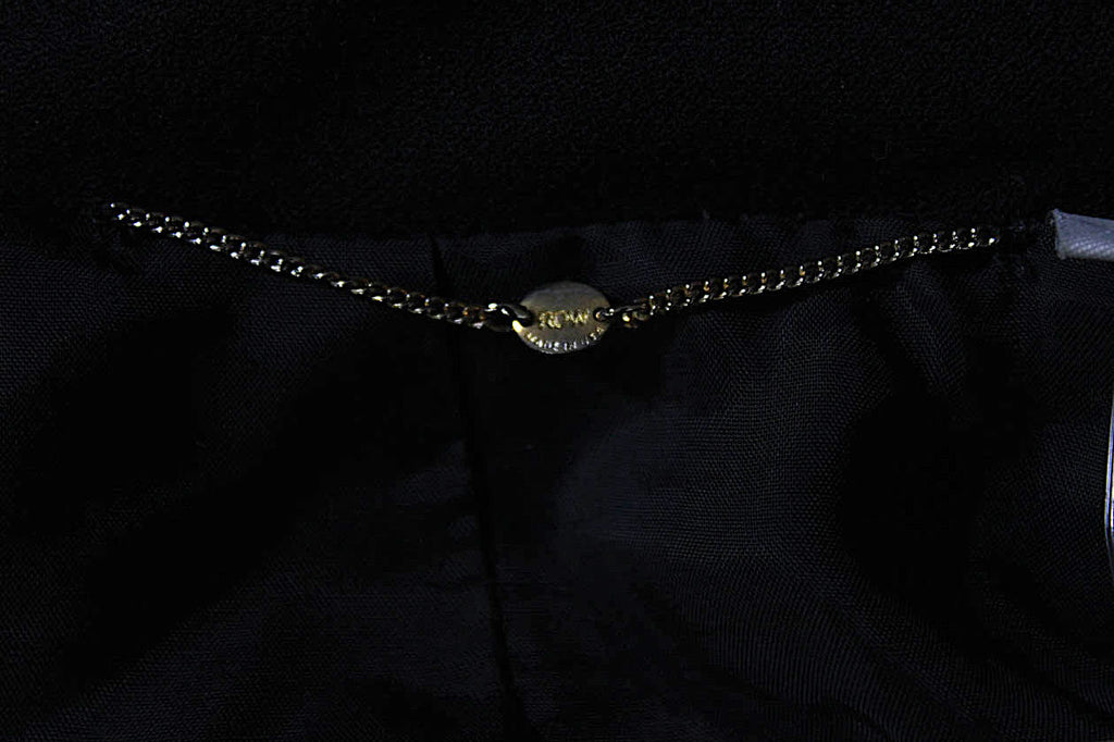 The Row NY. Black 3/4 Sleeve Collared Button Down 2 Pocket Lined  Blazer S