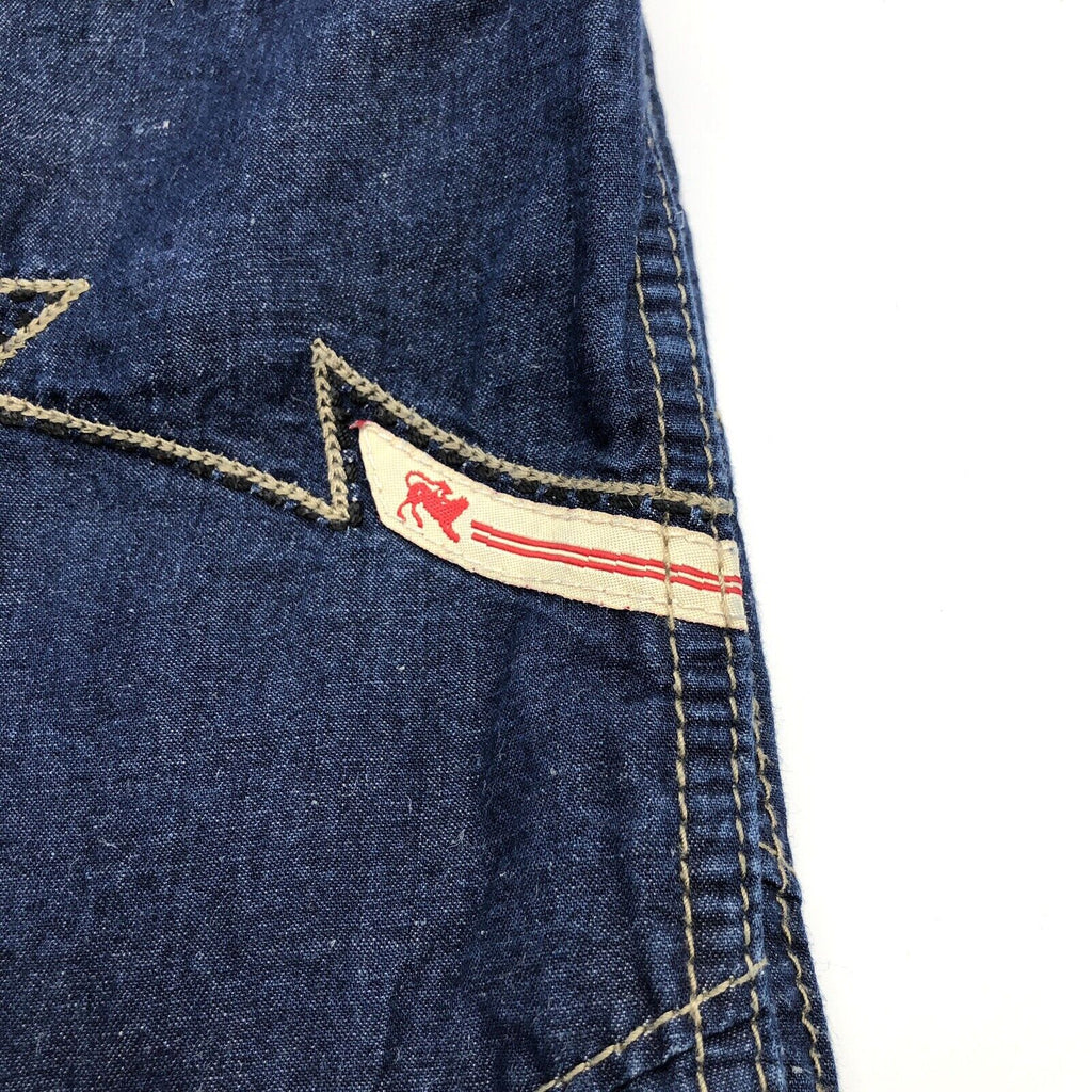 Parasuco Cotton Linen Blend Capri Low Rise Jeans