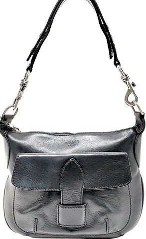 Dolce &Gabbana Italy. Black Leather Shoulder Bag / Hand Bag