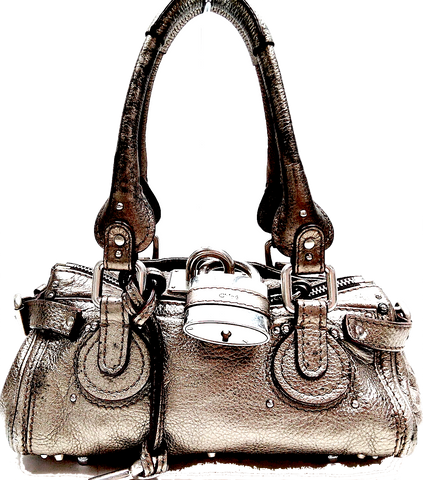 Gucci Italy. White Pleated Leather Goldplated Accent Top Handle Hobo Crossbody/Shoulderbag w/Strap