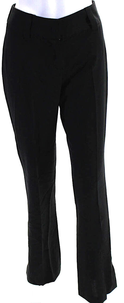 Dolce & Gabbana Italy. Black Wide Leg Pleated Trouser Pants