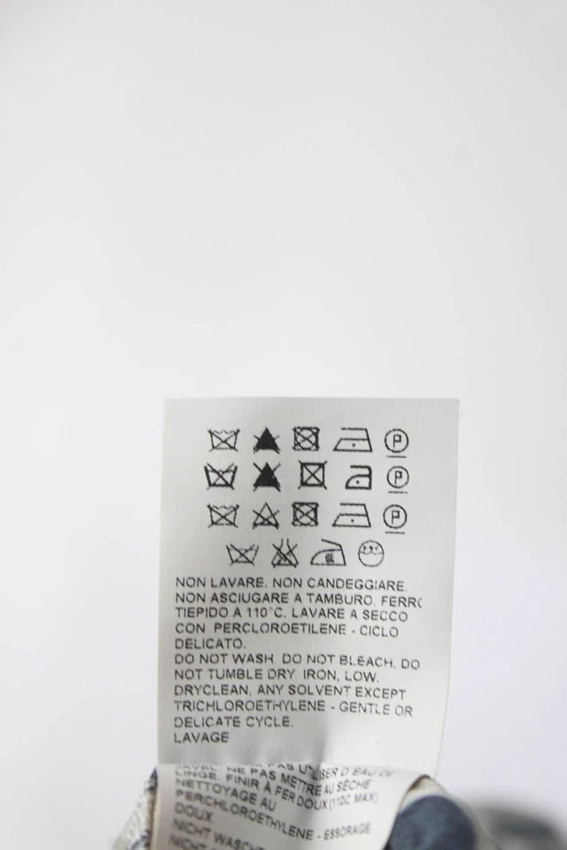 Marni Italy. Black/White Viscose Blend Long Sleeves Polka Dot Blouse