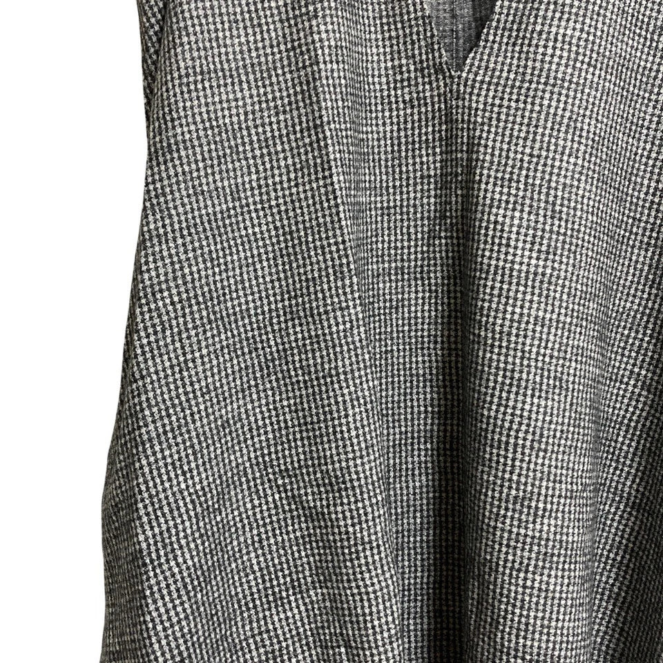 UNITED ARROWS JAPAN. Gray Houndstooth Dress