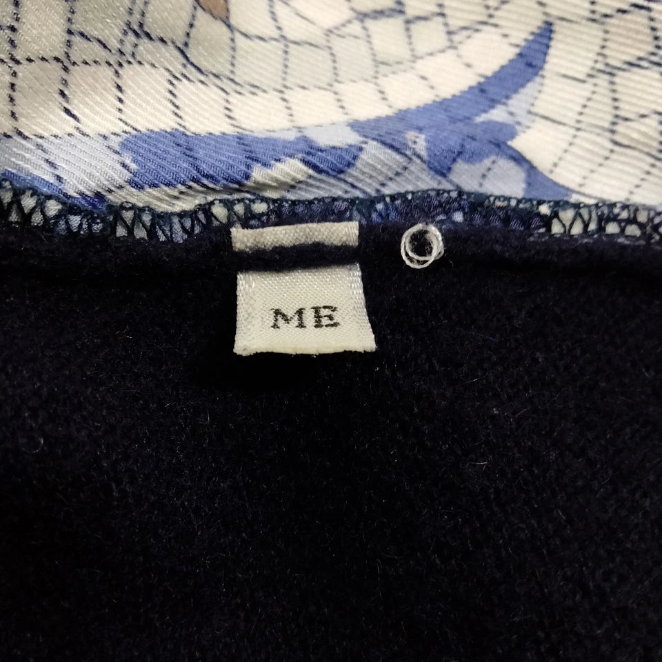 Hermes Paris. Vintage Silk/Cotton Scarf Print Top