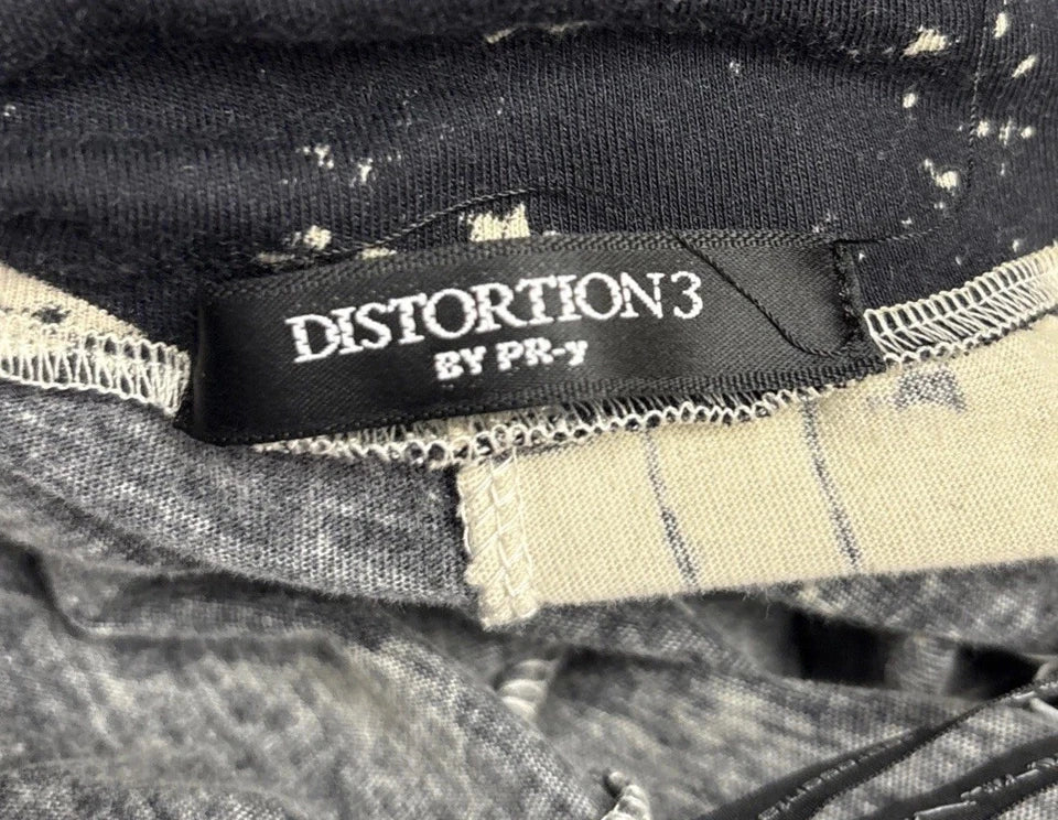 Masahiko Maruyama Japan. nude. Distortion 3. Black/Tan Abstract Cotton Skirt