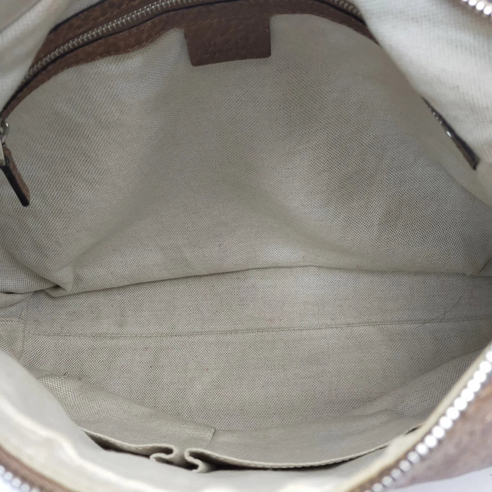 Gucci Italy. Brown Leather Shoulder Bag / Hand Bag