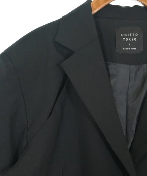 UNITED TOKYO JAPAN. Black Wool Blend Jacket