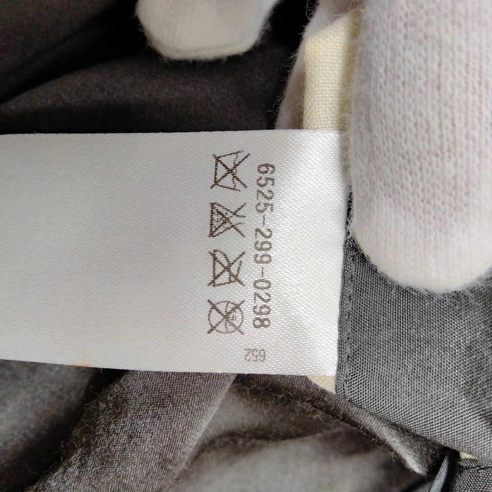 DRAWER JAPAN. Wool, Cotton, Silk Long Coat