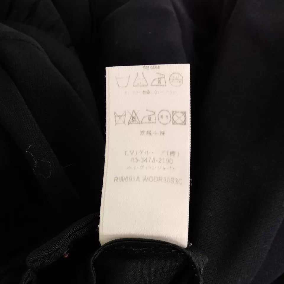 Louis Vuitton Paris. Black Silk Dress