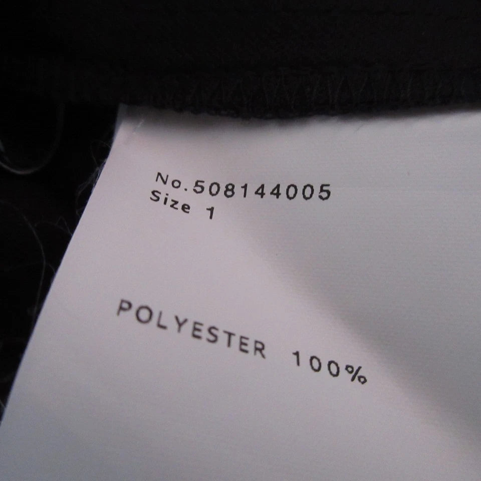 UNITED TOKYO JAPAN. Black Tulle Embroidery Skirt