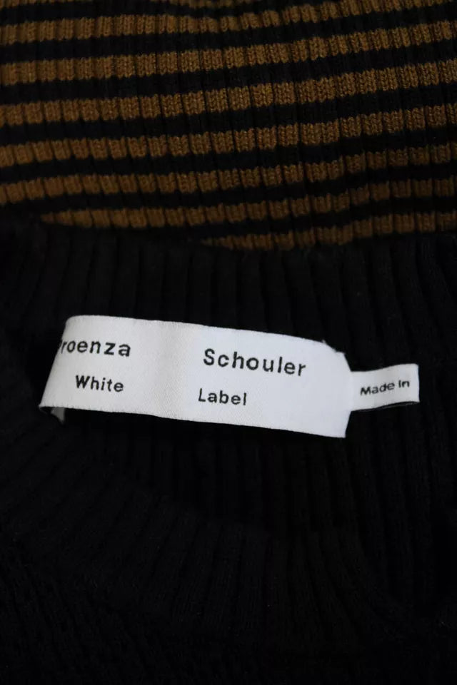 Proenza Schouler NY. White Label. Multi-Color Women's Long Sleeves Sweater
