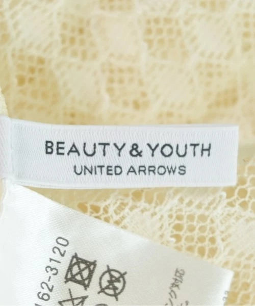 BEAUTY&YOUTH UNITED ARROWS JAPAN. Patterned Ivory Shirt Dress