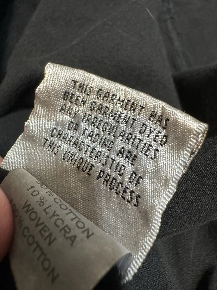 Luna Luz Ibiza/NYC. Black Asymmetric Linen Lagenlock Midi Dress