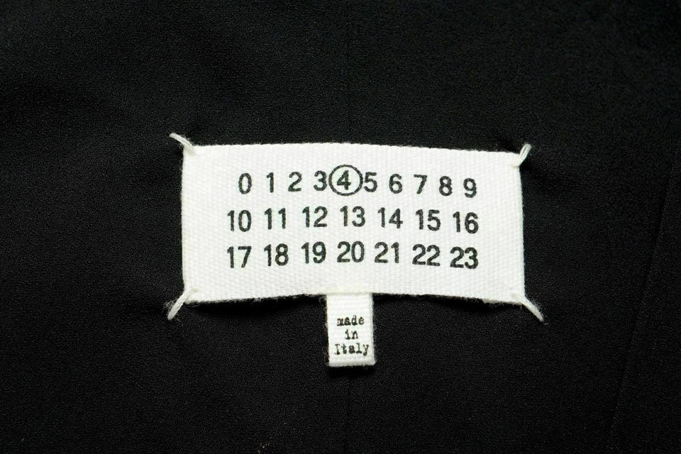Maison Margiela Paris. NEW. Black V-Neck Sleeveless Maxi Dress