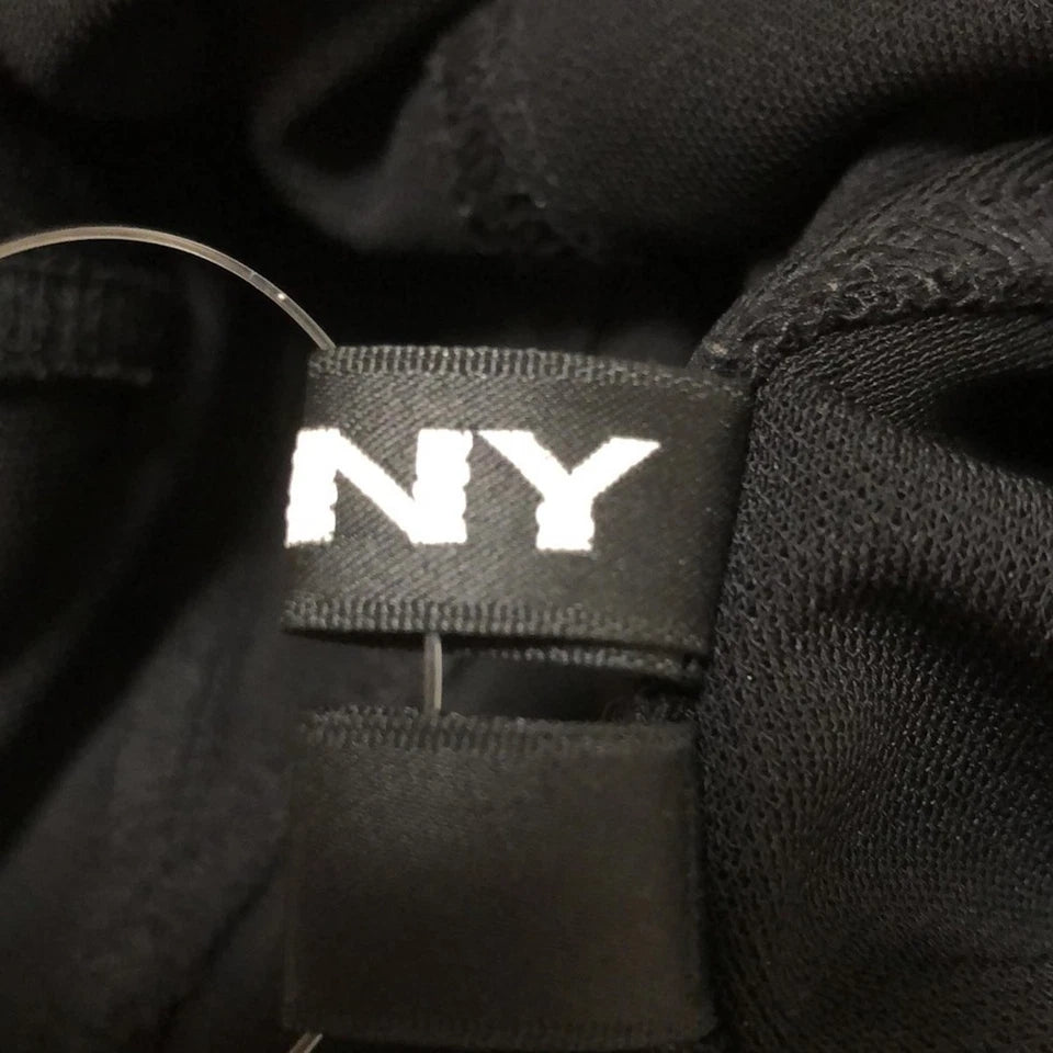 Donna Karan NY. DKNY. Black Viscose Blend Long Dress