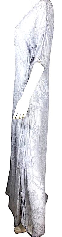 Ghost England. Tanya Sarne. Vintage 1990s Semi Sheer Maxi Dress