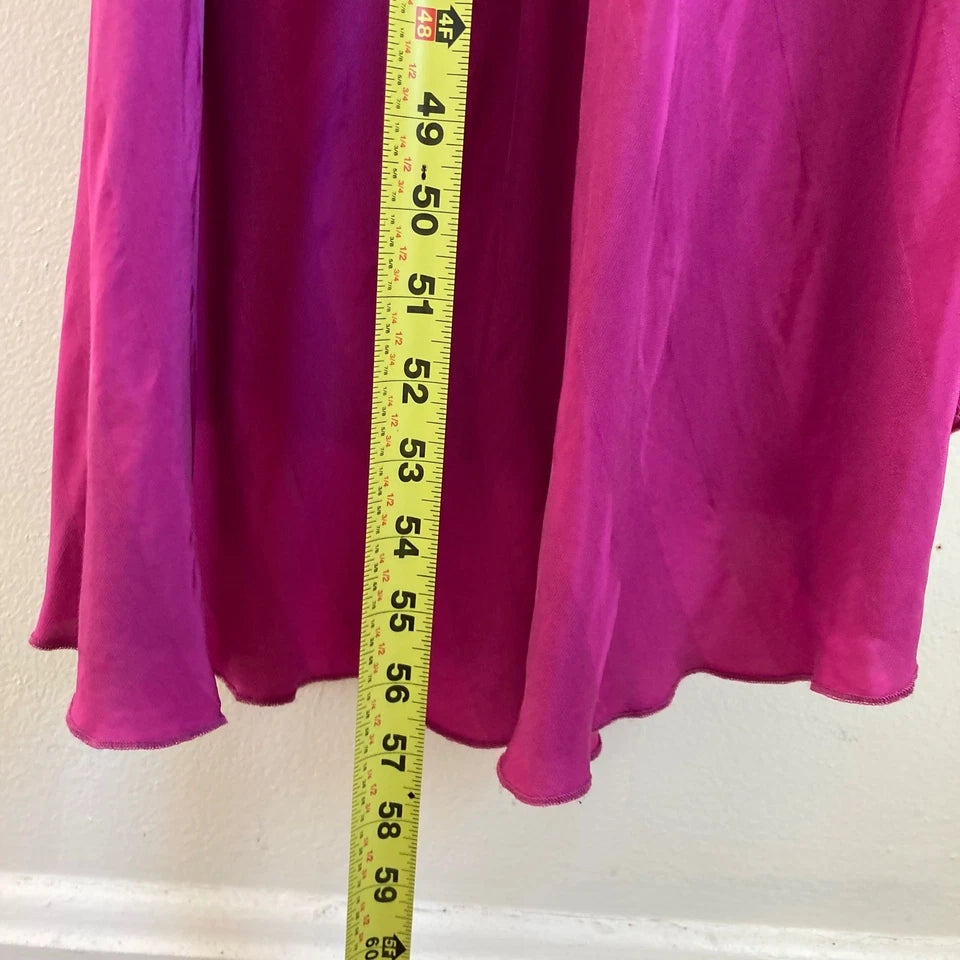 Humanoid Amsterdam. NEW W.TAG. Peony Pink Cupro Viscose Sleeveless Maxi Sieko Dress