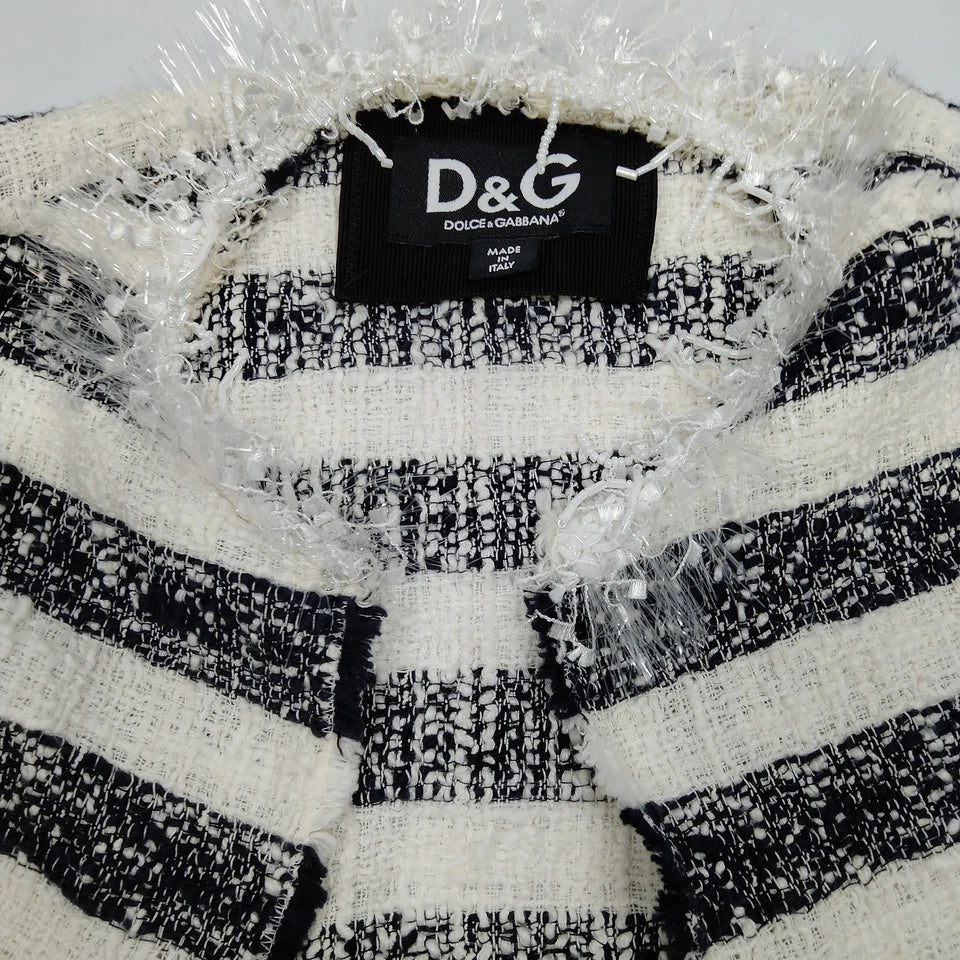 DOLCE&GABBANA ITALY. D&G Cotton Silk Rayon Jacket