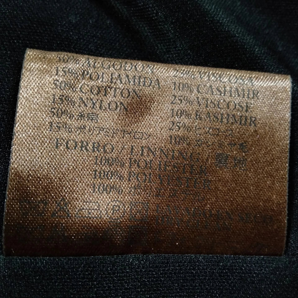 Loewe Madrid. Midnite Navy Cotton, Rayon, Nylon Blend Long Coat