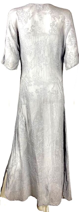 Ghost England. Tanya Sarne. Vintage 1990s Semi Sheer Maxi Dress