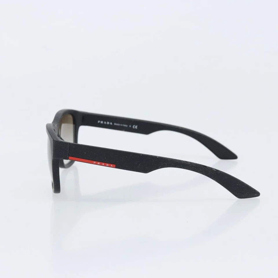 PRADA ITALY. Black Acetate Authentic Sunglasses