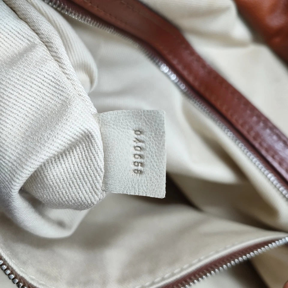 Chloe Paris. Large Brown Leather Tote / Shoulder Bag