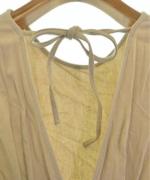 MYSTIC JAPAN. Beige Viscose/Cotton Blend Dress