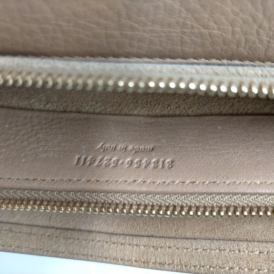 Saint Laurent Paris. Beige Leather Shoulder Bag / Hand Bag