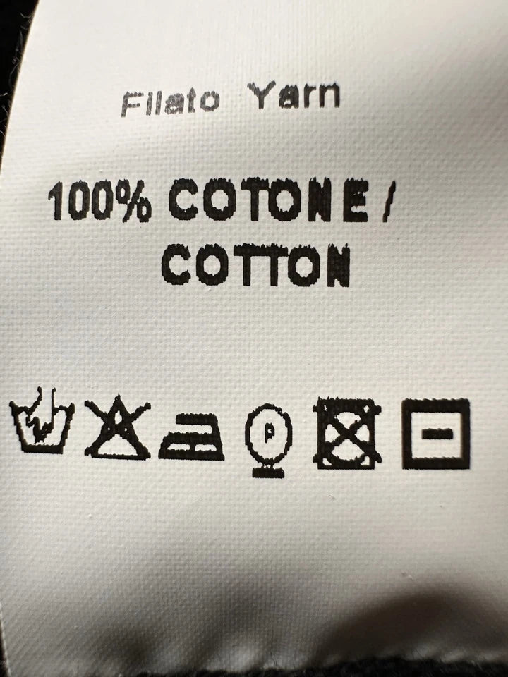 LOST & FOUND Ria Dunn, NEW/NO TAG. Black Ties Cotton Cardigan Top