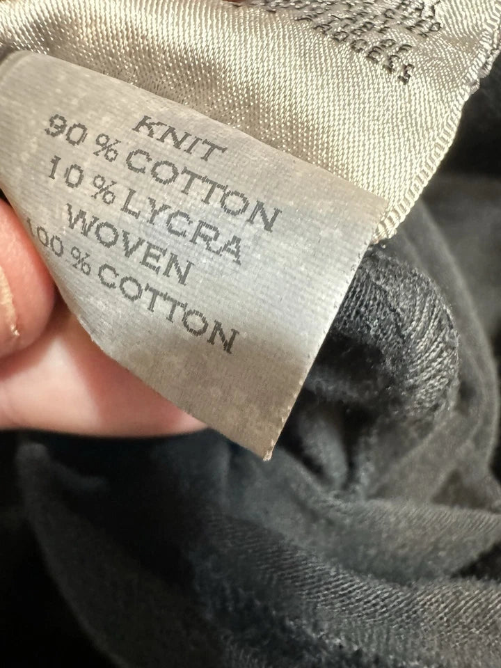 Luna Luz Ibiza/NYC. Black Asymmetric Linen Lagenlock Midi Dress