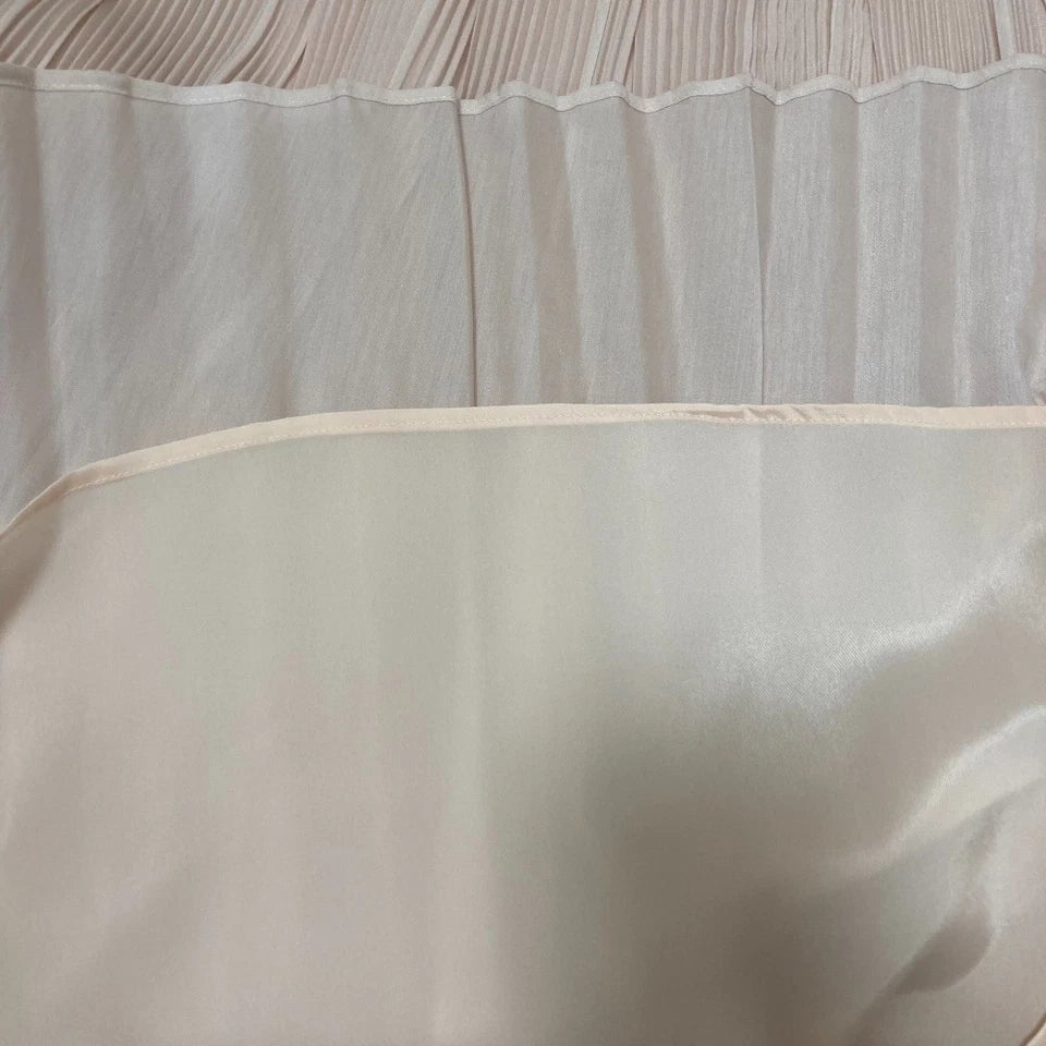 iCB JAPAN. Pleated Pinkish Color Long Skirt