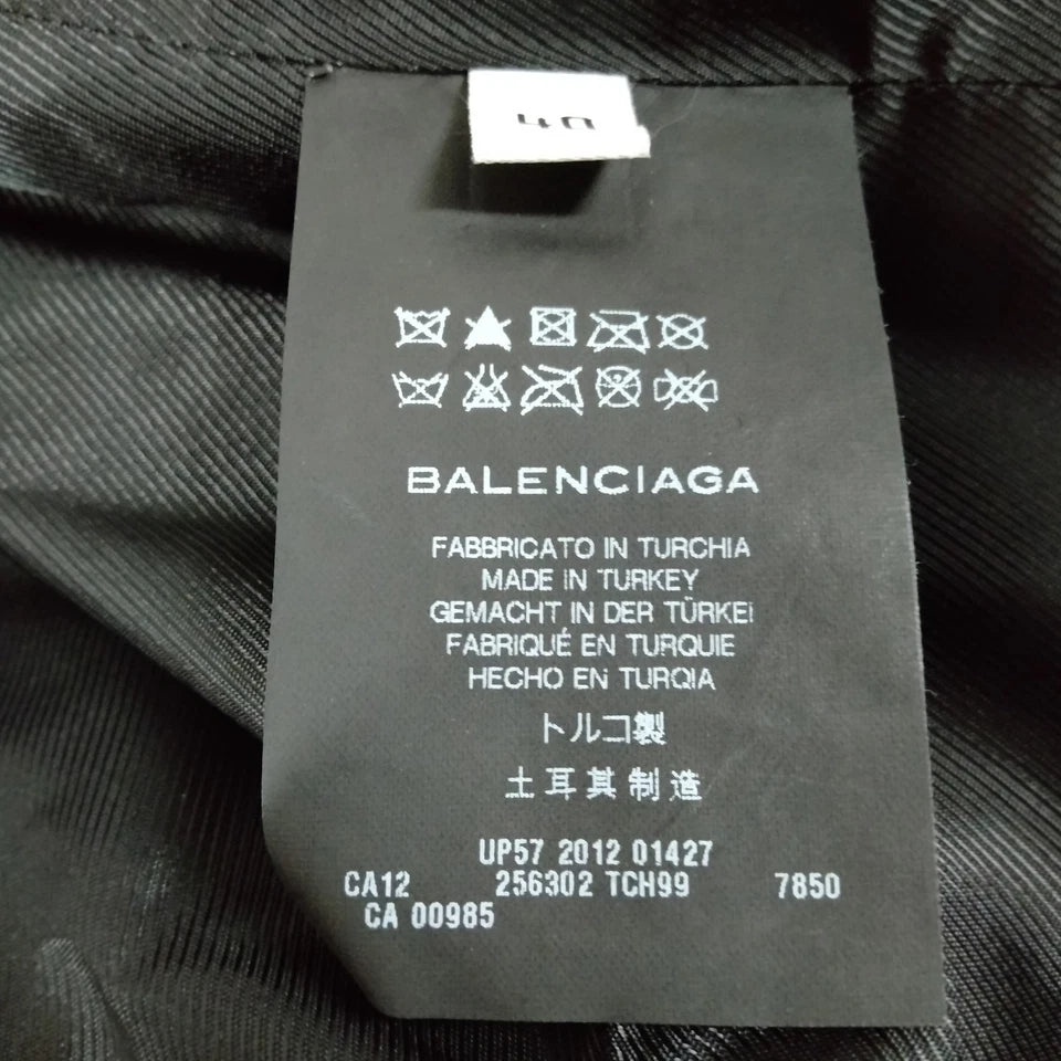 Balenciaga Paris. Vintage Leather Moto-Style Jacket