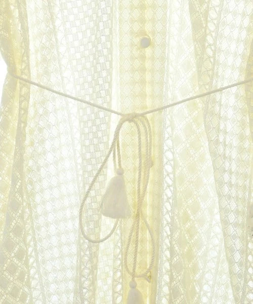 BEAUTY&YOUTH UNITED ARROWS JAPAN. Patterned Ivory Shirt Dress