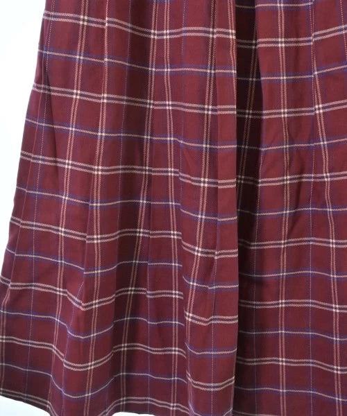 Ray Beams Japan. NavyxRedxWhite (Check Pattern ) Long/Maxi Length Skirt