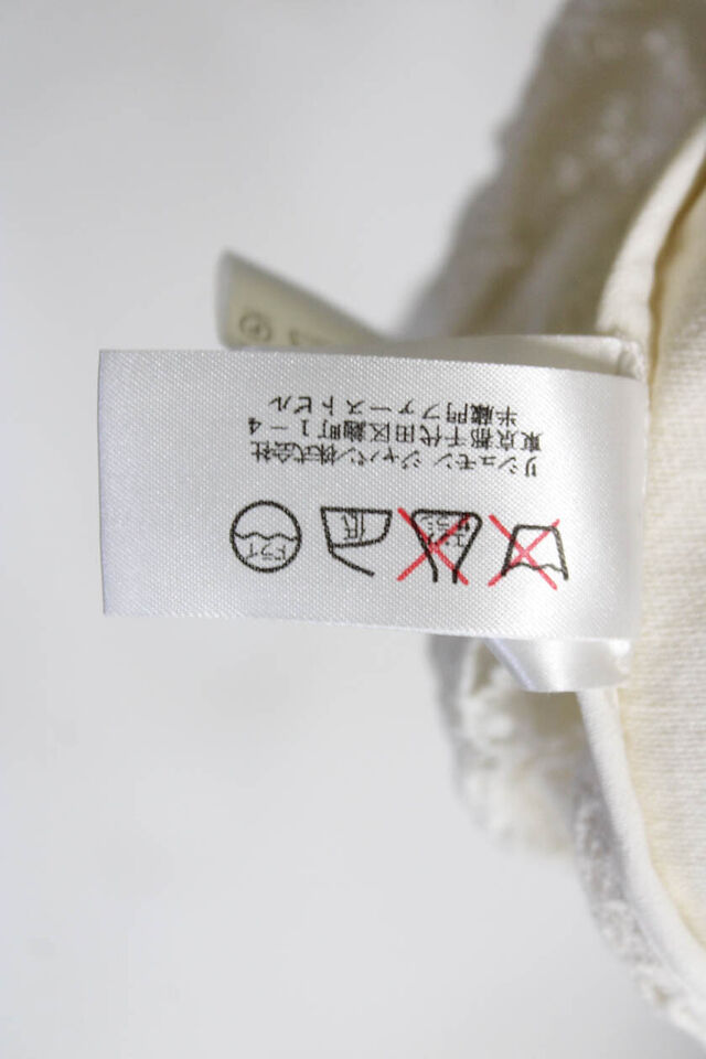 Chloe Paris. White Short Sleeve Crew Neck Lace Twill Shift Dress